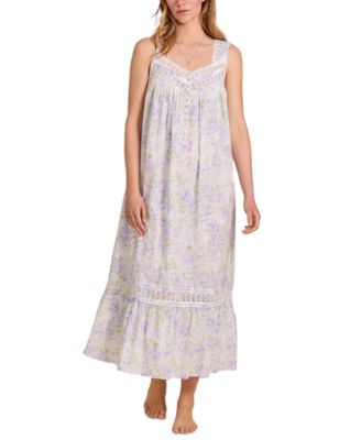 Women's Printed Sleeveless Ballet Gown