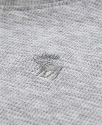 Boys' Long-Sleeve Henley Waffle T-Shirt