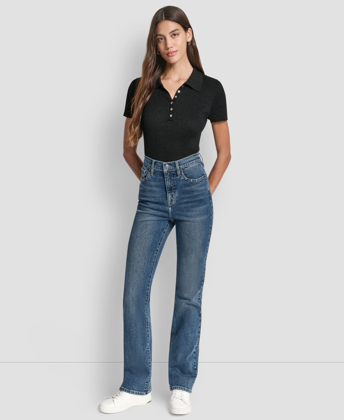 Dkny Jeans Women's High-Rise Bootcut
