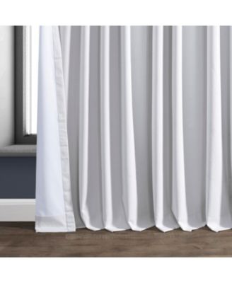 Extra Wide Performance Linen Hotel Blackout Curtain