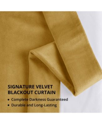 Signature Velvet Blackout Curtain