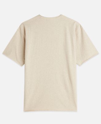 Men's Raw-Edged Relaxed-Fit T-Shirt