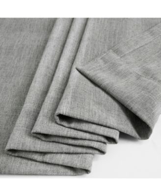 Simply Faux Linen Light Filtering Curtain Pair (2 Panels)