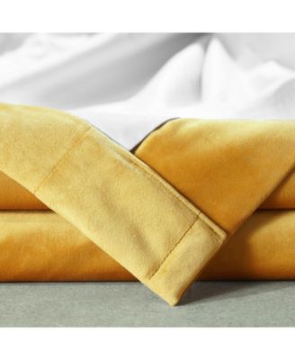 Signature Plush Velvet Hotel Blackout Curtain