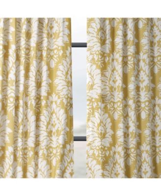 Floral Printed Cotton Room Darkening Curtain