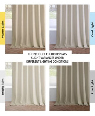 Simply Velvet Room Darkening Curtain Pair (2 Panels)