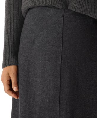 Women's Solid A-Line Skirt, Regular and Plus