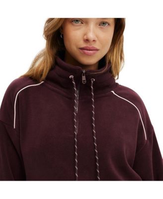 Women's Active Explorer Polar Fleece Half Zip Jumper