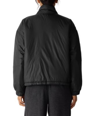 Women's High Collar Puffer Jacket, Regular and Plus