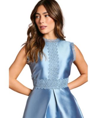 Women's Twill Lace Dress