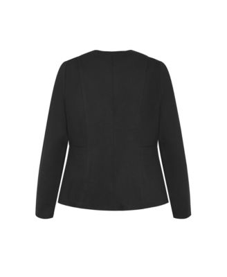 Plus Size Peyton Ponte Jacket