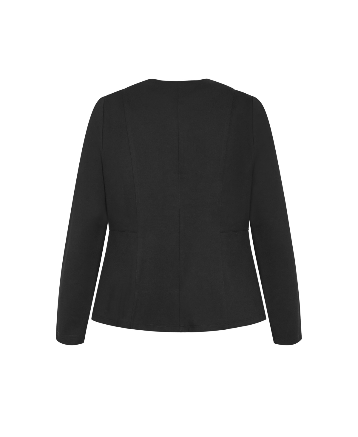 City Chic Women's Peyton Ponte Jacket