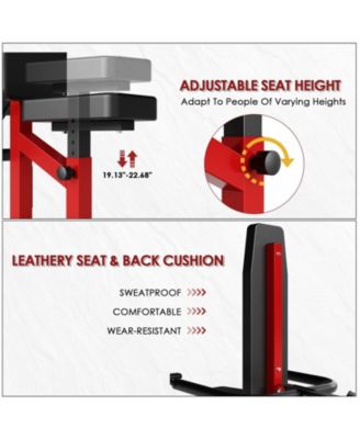 Plate Loaded Seated Dip Machine - 400LB Tricep Press & Cable Combo for Home Gym
