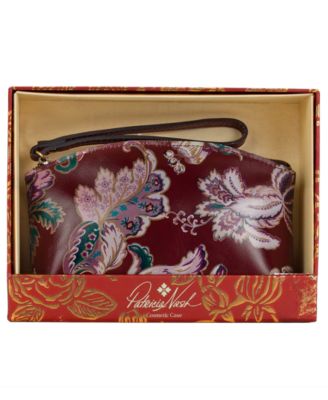 Boxed Kara Mini Burned Edge Cosmetic Case