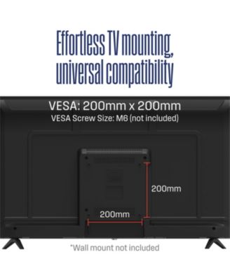 40" LED, 1080p Full HD, Smart TV