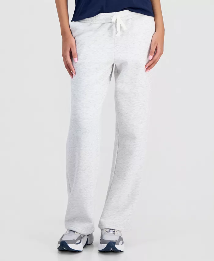 Juniors' High-Rise Fold-Over-Waist Fleece Pants - thumbnail 8