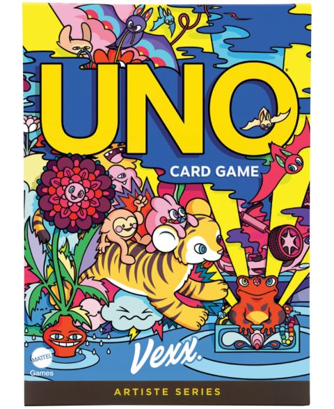 Детская карточная игра Mattel UNO Artiste Vexx Card Game