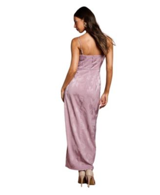 Women's Midaxi Dress With Wrap Skirt