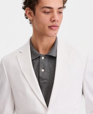 Men's Modern-Fit Linen Blend Blazer