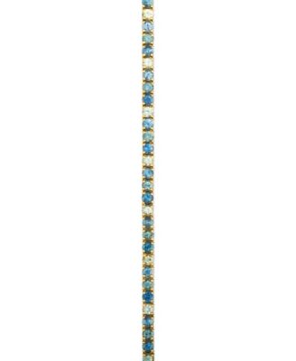 Montana Sapphire (7 ct. t.w.) Bracelet in 14k Honey Gold