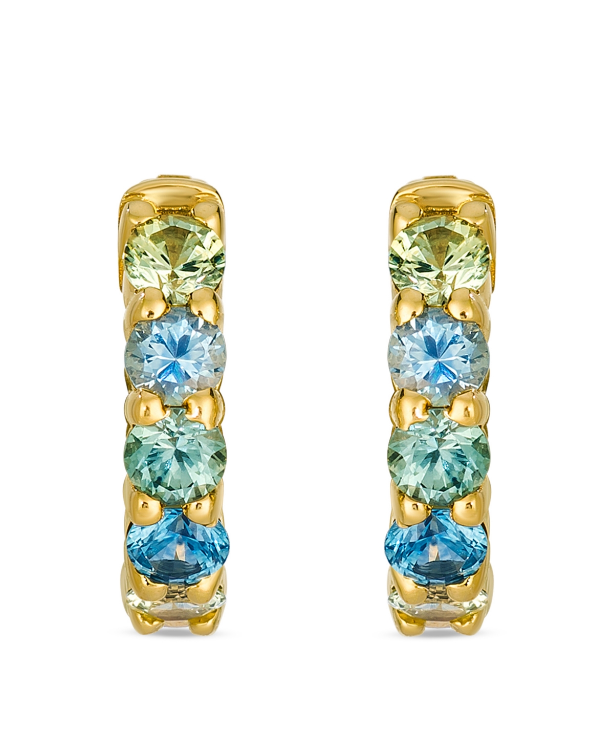 Le Vian Montana Sapphires (1.80 ct. t.w.) Hoop Earrings in 14K Honey Gold