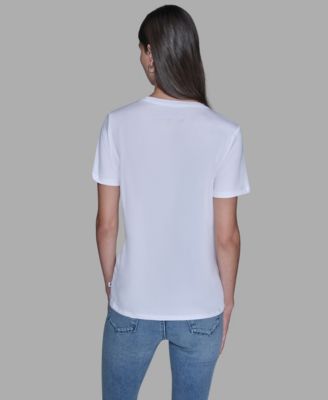 Women's Mixed Motif Printed T-Shirt