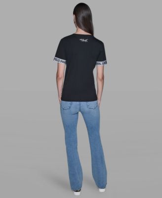 Women's Logo Detail Short-Sleeve T-Shirt