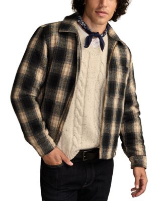 Lucky Brand - Men's Plaid Long-Sleeve Jacket