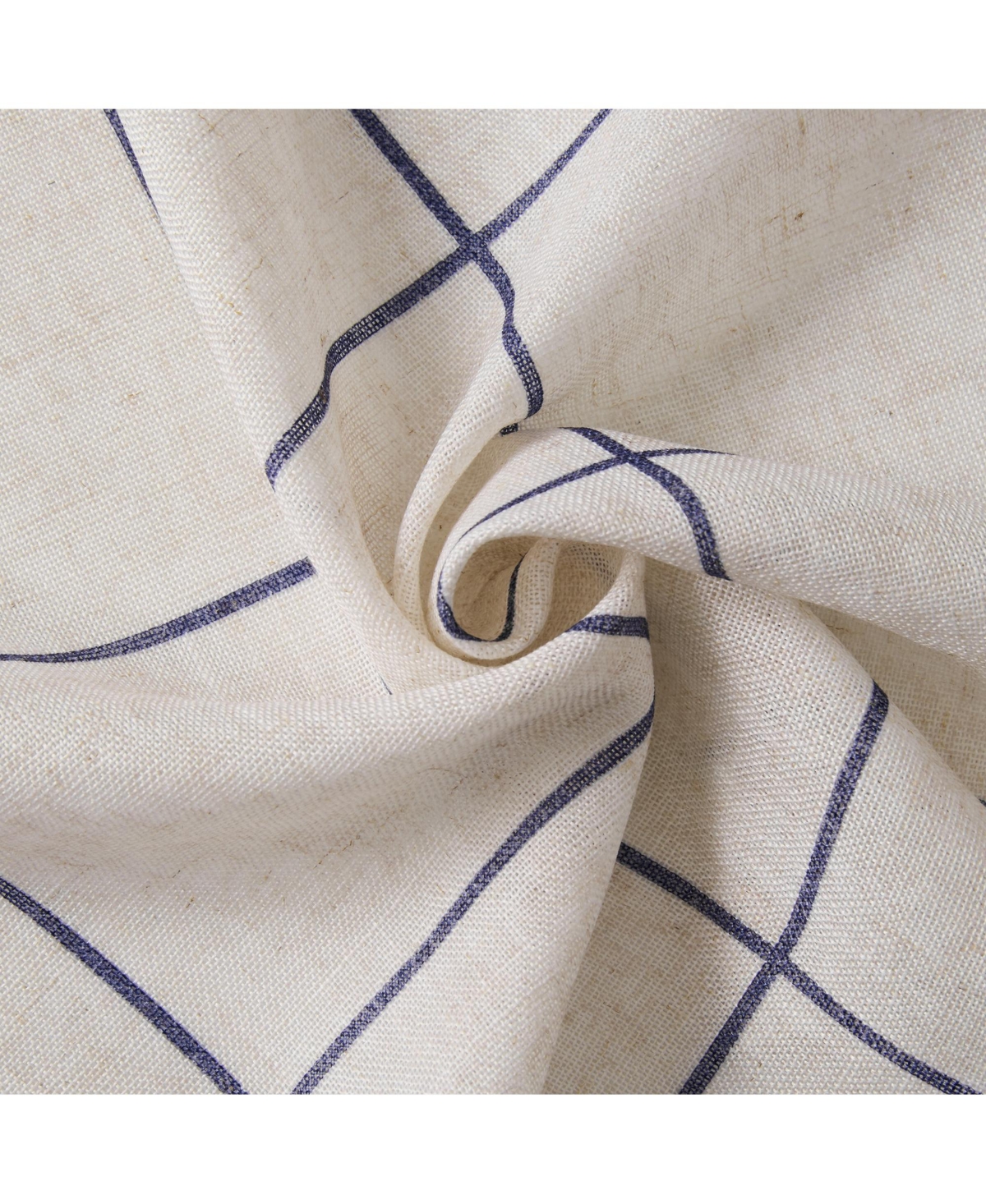 Elrene Home Fashions Brighton Windowpane Plaid Blackout Window Curtain Panel