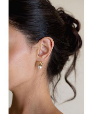 Gossamer Pearl Drop Earrings