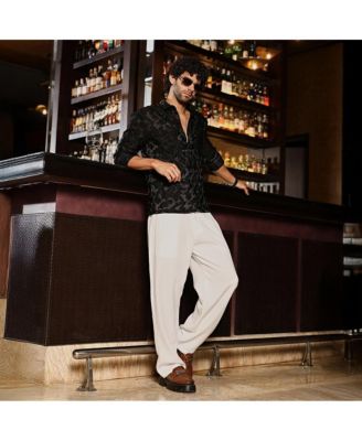 Men's Charcoal Grey Nimbus Dark-Tone Shirt