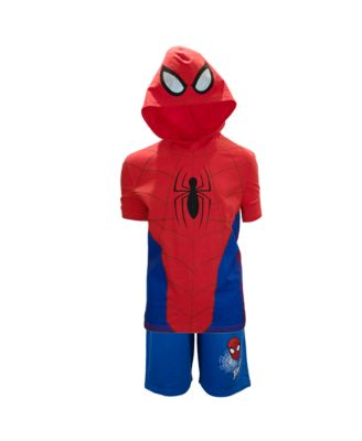 Big Boys Cosplay Hooded T-Shirt and Shorts Set