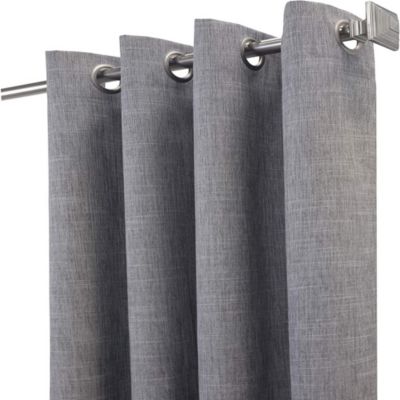 ThermaPlus Maya Blackout Insulated Window Curtain, Grey