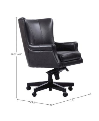 - Leather Desk Chair