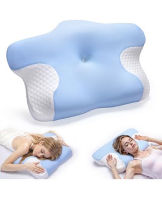 Ergonomic Cervical Memory Foam Pillow – Contour Neck Support for Pain Relief & Better Sleep
