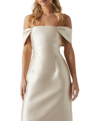 Women's Column Midi Bridesmaid Dress
