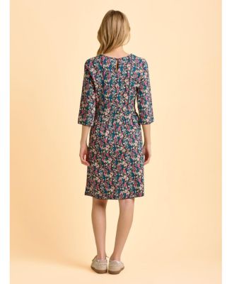 Women's Freya 3/4 Sleeve Round Neck Dress