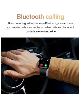 Watch for Women Men With Bluetooth Calling, HRV, Health Monitoring,Sport Modes, Intelligent Reminder IP68 -Pink