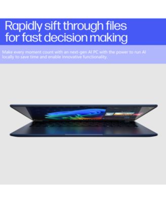 EliteBook Ultra 14" 2.2K Business Laptop, Snapdragon X Elite X1E-78-100, Adreno X1-85, 16GB RAM, 512GB SSD, Win 11 Pro, Blue