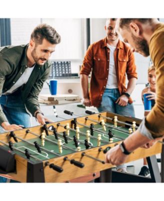 48 Inch Competition Sized Home Recreation Wooden Foosball Table