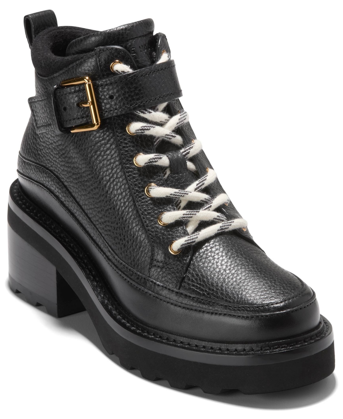 Cole Haan Women's Shibley Waterproof Lace Up Booties