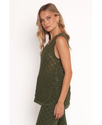 Women's Sable Textured Knit Top