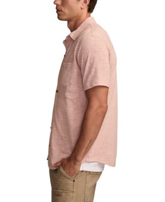 Men's Short-Sleeve Linen Shirt