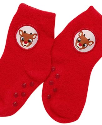 Boys or Girls 24M-4T Long-Sleeve T-Shirt, Socks and Pants, 3-Piece Pajama Set