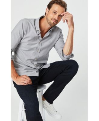 Men's Mavi Jake Slim Leg Jeans In Dark Indigo Williamsburg