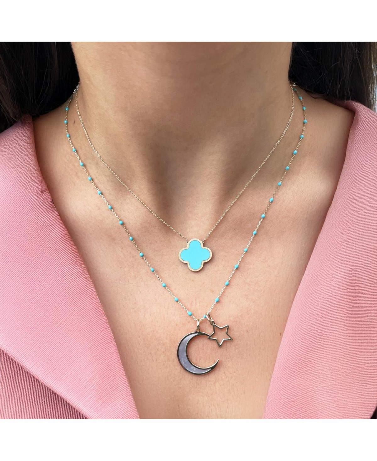 The Lovery Mini Gold Star Charm 14K Gold