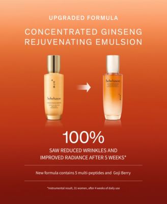 Concentrated Ginseng Rejuvenating Emulsion, 4.2 oz.