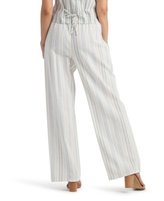 Juniors' Resort Striped Pull-On Pants