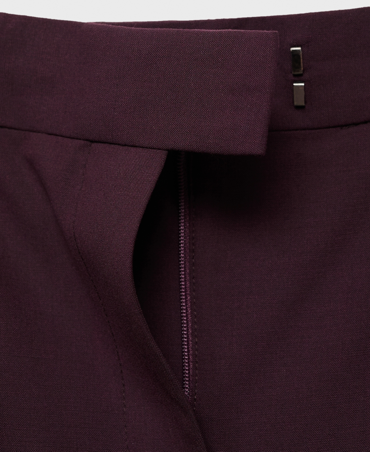 Mango Women's Straight Wool Suit Pants