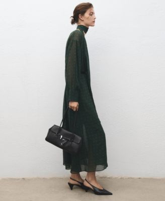 Women's Foulard Printed Dress